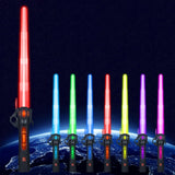 15 x Brand New FGZU Light Up Lightsaber Toy for Kids, RGB 7 Colors Lightsabers with Light and Sound, USB Rechargeable Retractable Lightsaber Toy, Cosplay Toy for Kids Ferrous  - RRP €181.5