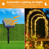 1 x RAW Customer Returns litogo 4 Pack Solar String Lights Outdoor, 12m 120 LED Solar Lights Outdoor 8 Modes Waterproof Copper Wire Lights Outdoor Fairy Lights for Garden, Christmas, Patio, Gate, Wedding, Party - RRP €27.99