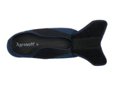 1 x RAW Customer Returns Aerosoft rehab shoe stretch 17 women men width GH velcro anti-slip blue, numeric 38  - RRP €65.5