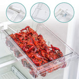 1 x RAW Customer Returns KEPEAK 5 Pack Refrigerator Organizer with Lid and Handle, Refrigerator Organizer for Dishwasher, Microwave Oven, Kitchen, Refrigerator, Cabinets, Fits - RRP €19.2