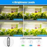 1 x RAW Customer Returns Sondiko Plant Light LED, Plant Lamp for Growing Automatic On and Off Every Day Light with Improved Controller, 48 LEDs, 4 Dimmable Levels for Indoor Plants Pack of 2  - RRP €18.86