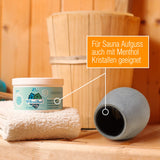 1 x RAW Customer Returns Amazy sauna egg made of natural soapstone Aroma bowl, scent bowl and infusion stone for menthol crystals and infusions during the sauna session - exuding scent, natural, heat-resistant - RRP €18.14