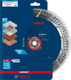 1 x RAW Customer Returns Bosch Accessories 1x Expert MultiMaterial diamond cutting discs for concrete, 230 mm, accessory for large angle grinder  - RRP €74.06