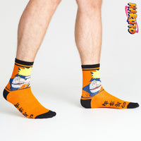 1 x RAW Customer Returns Naruto Funny Socks for Men Teenagers Pack of 5 - Size 40-46, anime cotton socks with fun motifs - RRP €22.18