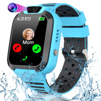 1 x RAW Customer Returns YEDASAH Smartwatch Children with GPS and Phone, Children GPS Smart Watch SOS Waterproof IP68 Voice Chat School Mode Mutual Calling Touch Screen for Boys Students Children - RRP €39.66