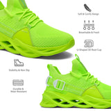 1 x RAW Customer Returns SSERHEHK Sports Shoes Running Shoes Breathable Lightweight Sneakers Gym Fitness Sneakers for Men Women G133 Green 39EU - RRP €40.33