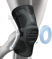 1 x RAW Customer Returns NEENCA knee brace, compressed knee braces for men and women with patella gel pads side stabilizers knee support, medical knee protector for running, meniscus tear, ACL, arthritis - RRP €40.33