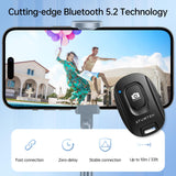 3 x RAW Customer Returns ATUMTEK Bluetooth remote control, camera shutter release with wireless Bluetooth technology, compatible with iPhone Samsung Motorola iOS and Android , wrist bracelet including 2x 2 pieces  - RRP €31.47