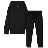 1 x RAW Customer Returns CityComfort children s tracksuit, jogging suit for boys and girls black, 7-8 years  - RRP €21.04