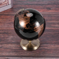 1 x RAW Customer Returns HADIIH World Globe Picture Maps Globe for Home Table Desk Ornaments Gift Office House Decoration Accessories Gold  - RRP €18.95