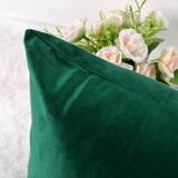 31 x Brand New CALIYO cushion cover 40 x 80, plain velvet cushion cover, cushion covers for decorative pillows, sofa cushions, couch cushions, many colours 40 x 80 cm, bottle green . - RRP €495.69