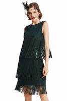 1 x RAW Customer Returns BABEYOND Women s 1920s Charleston Dress - Knee-Length Cocktail Party Dress - 20s Flapper - Women s Gatsby Costume Dress - Cocktail - RRP €57.44