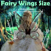 20 x Brand New TaurusSkam Fairy Wings, Fairy Wings for Women and Girls