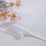 1 x RAW Customer Returns MIULEE Sheer Voile Curtain with Eyelets Transparent Look Curtains Eyelet Curtain Eyelet Scarf Transparent Transparent Window Scarf for Bedroom Living Room Babyroom 140 x 215 cm W x H White - RRP €25.99