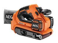 1 x RAW Customer Returns AEG BHBS18-75BL-0 cordless belt sander, 18 V, with dust extraction, belt length 457 mm sanding width 75 mm, without battery-BHBS18-75BL-0 - RRP €159.0