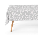 1 x RAW Customer Returns BASIC HOME Pegaso Gray Stain-Resistant Tablecloth 140x180 cm - RRP €19.99