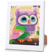 38 x Brand New Diamond Painting Children With Wooden Frame,Set Full Diamond Painting Pictures Children Cartoon,5D Diamond Painting Children Girls,DIY Mosaic Making Diamond Pictures Arts Craft for Home Wall Decor 18x18cm - RRP €421.42