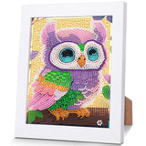 25 x Brand New Diamond Painting Children With Wooden Frame,Set Full Diamond Painting Pictures Children Cartoon,5D Diamond Painting Children Girls,DIY Mosaic Making Diamond Pictures Arts Craft for Home Wall Decor 18x18cm - RRP €277.25