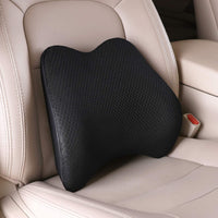 1 x RAW Customer Returns Livtribe Lumbar Support Cushion for Car Seat, Memory Foam Support Cushion for the Lower Back, Ideal Lumbar Cushion for Car Seats, Office Chair, Wheelchair Black  - RRP €29.24