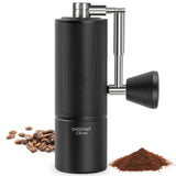 1 x RAW Customer Returns TIMEMORE Chestnut C3s PRO Manual Coffee Grinder, Upgrade Integrated All-Metal Housing, Hand Coffee Grinder with Folding Handle, for Espresso to French Press - Black - RRP €85.7