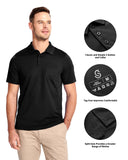 1 x Brand New ISEE Men s Golf Polo Shirt Long Short Sleeve with Pocket Polo Shirts Classic Lapel Quick Dry Elastic Daily Sport Male T-Shirt Tops - RRP €22.8