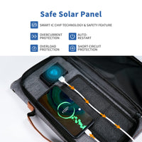 1 x RAW Customer Returns BigBlue 36W Foldable Solar Charger 2 USB DC Output , PD20W Solar Panel for Camping and Backpacking, Fast Charging for Laptop, Portable Generator - RRP €89.99