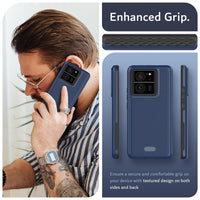 1 x RAW Customer Returns TUDIA DualShield Grip Compatible for Xiaomi 13T Xiaomi 13T Pro Case 2023 , MergeGrip Shockproof Dual Layer Thin TPU Military Grade Slim Fit Heavy Duty Protection Phone Case - Indigo Blue - RRP €21.71