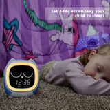 1 x RAW Customer Returns iTOMA Addo Ready-to-Rise Kids Alarm Clock with Sleep Trainer, Nightime LED and Sleep Sound Machine CKS912 - RRP €39.99