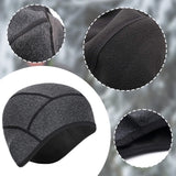 1 x Brand New AMJKEJI Cycling Cap, Winter Cycling Cap for Men and Women, Thermal Winter Fleece Cap for Bicycle Helmet, Bike Cap, Motorcycle Hat, Ski Cap Dark Grey  - RRP €24.0