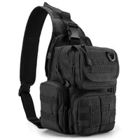 1 x RAW Customer Returns G4Free Tactical Chest Bag Military Shoulder Bag Chest Sling Pack Molle Army Crossbody Bag Military Shoulder Bag Single Strap Backpack for Travel Hiking Camping Trekking - RRP €33.23