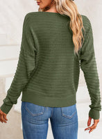 1 x RAW Customer Returns Dokotoo Women s Sweater with Round Neck, Basic Structure, Solid Color, for Autumn and Winter, Sizes S-XXL, A Green., L - RRP €33.99