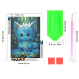 2 x Brand New XIANGPICA 5D Diamond Painting Kits Full, Cartoon Genie Crystal Rhinestone Diamond Embroidery Art Pictures, DIY Art Craft Supplies for Adults, Kids, Home, Wall Decoration - 30 40 cm - RRP €40.8