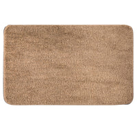 1 x RAW Customer Returns MIULEE Carpet Bath Mat Bathroom Carpet Bed Rug Non-Slip Bath Rug Bath Mat Absorbent Shower Rug Washable Doormat for Living Room Bedroom Bathroom 50x80 cm Coffee - RRP €21.99