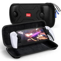 1 x RAW Customer Returns FASTSNAIL Case for Playstation Portal Remote Player, Protective Hard Shell EVA Carrying Case for PS Portal Console, Shockproof and Scratch Resistant, PSP Accessories - RRP €22.18