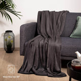 1 x RAW Customer Returns Blumtal fleece blanket, 150 x 200 cm, dark blue, Oeko-TEX certified, sofa blanket, cocooning - fleece blanket thick, fluffy, soft and warm - high quality - RRP €23.35