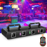 1 x RAW Customer Returns Strobe Disco Light, UKing 30W RGB DJ Projector Disco Stage Lighting Party Light Music Controlled Light Effect DMX Effect Spotlight for Party Bar Birthday Christmas - RRP €131.09