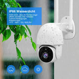 1 x RAW Customer Returns YoLuKe Tuya 1080P Alexa WiFi Smart Surveillance - 355 Wireless Outdoor Surveillance Camera 90 Rotatable Auto Tracking Two-Way Audio 30m Night Vision - RRP €55.99