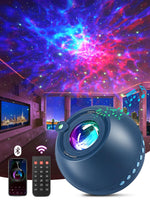 1 x RAW Customer Returns LED Starry Sky Projector Children, RGB 3D Galaxy Projector Bluetooth Speaker Star Projector 15 Sleep Music Star Projector Remote Control Timekeeping, Starry Sky Projector Children Adults - RRP €26.59