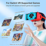 1 x RAW Customer Returns DEVASO VR Glasses for Nintendo Switch Switch OLED with Adjustable HD Lenses, 3D VR Virtual Reality Headset Games Accessory Set, Switch VR Labo Goggles Glasses, Cool Stuff for Teenage Boys - RRP €34.99