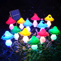 Brand New Pallet - Nowsok Solar Mushroom String Lights - 252 Items - RRP €3525.48