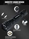 1 x RAW Customer Returns DARKBEAM Infrared Flashlight Night Vision 940nm LED Infrared Light 5W, Work for Night Vision Devices, Zoomable Invisible IR Illuminator Rechargeable for Hunting, Observation, Rescue, 501F with Clip - RRP €41.99