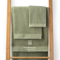 1 x RAW Customer Returns Blumtal Set of 2 Bath Towels 70x140cm 2 Hand Towels 50x100cm - Soft and Absorbent Towel Set, 100 Cotton, Oeko-Tex 100 Certified, Light Green - RRP €28.92