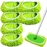 1 x Brand New Pack of 8 cloths for Swiffer floor mop Sporgo reusable dry floor cloths wet floor cloths for Swiffer Sweeper Mop, mop cover microfiber pads for cleaning hardwood tiles - RRP €18.31