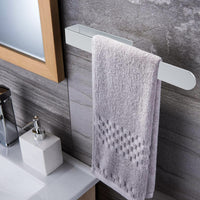 1 x RAW Customer Returns No Drilling Towel Holder, Self Adhesive Towel Holder Stick to the Wall, Strong Sticky Towel Holder, Modern Wall Mounted Towel Holder for Bathroom and Kitchen - RRP €22.8