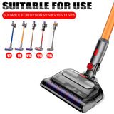 1 x RAW Customer Returns Italdos Motorized Turbo Brush Floor Mop Compatible for Dyson V7 V8 V10 V11 V15 Vacuum Cleaner and Lava Suitable for Floor Marble Wood Including Microfiber Cloth - RRP €81.41