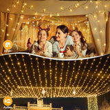 1 x RAW Customer Returns Ollny outdoor fairy lights 80M 800LEDs, outdoor Christmas lights 8 modes with remote control timer, long fairy lights IP44 waterproof for Christmas wedding Easter garden warm white  - RRP €45.24