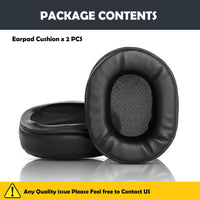 1 x RAW Customer Returns HTINDUSTRY Replacement Ear Pads Compatible with Srhythm NC75 Pro NC 75 Headphones Premium Ear Pads Made of Softer Protein Leather Memory Foam - RRP €21.6