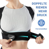 1 x RAW Customer Returns Safejoy back straightener, posture correction back women and men, back belt straightener-shoulder belt posture correction back trainer back support - RRP €32.26