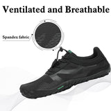 1 x RAW Customer Returns SAGUARO Minimalist Barefoot Shoes Unisex Lightweight Barefoot Shoes Quick Drying Bathing Shoes Men Women Trail Running Shoes for Outdoor Sports Non-Slip Water Shoes Black 43 - RRP €39.31