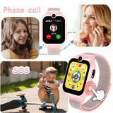 1 x RAW Customer Returns PTHTECHUS Kids Smartwatch Phone Children Watch with Two Way Talk MP3 Dual Camera Calculator Recorder and SOS Audiobook Game Watch for 4-15 Years Old Boys Girls Birthday Gifts - RRP €38.36